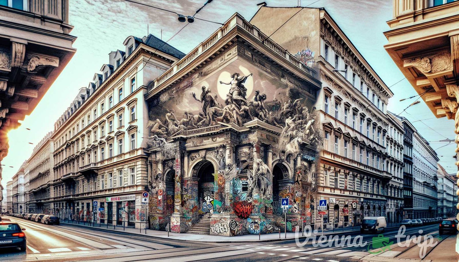 Ilustración para la sección: Viena no es sólo una ciudad de monumentos históricos y arte clásico; también es un lienzo para el talento - vienna art gems